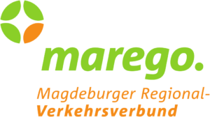 Logo marego – Magdeburger Regionalverkehrsverbund